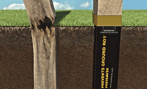 Postsaver Sleeves -Protect Your Florida Fence Against Premature Post Rot